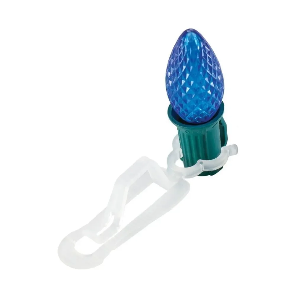 Bundle of 3 Simple Living Solutions Universal Light Clips, 100 Ct – Plastic Clip